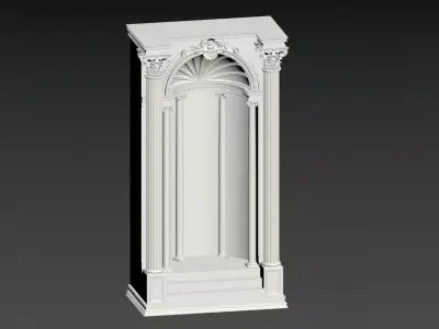 European-style Archway 3D model