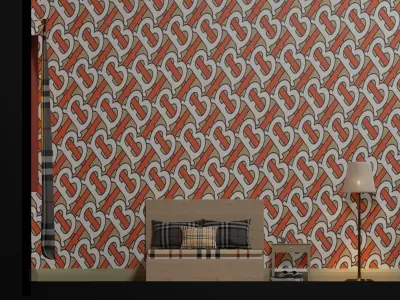 Burberry room Low-poly 3D model