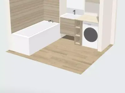 Furniture MODELS 3D Low-poly 3D model