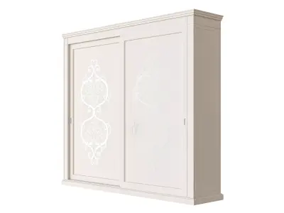 Luxe slide wardrobe by MODENESE 3D model