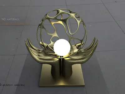 Spa Lamp 3D model