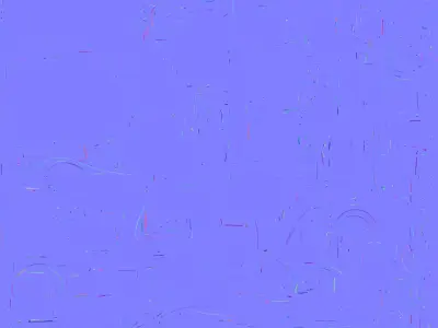 Cute Cartoon Blue Kitty Wall Clock 3D Model Low-poly 3D model