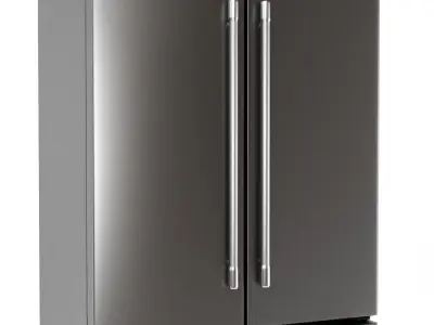 KitchenAid 25 and 2 French Door Refrigerator 3D model