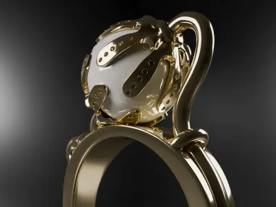 design ring 2 3D model