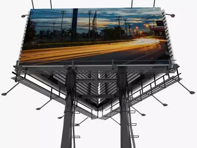 Billboard 3D model