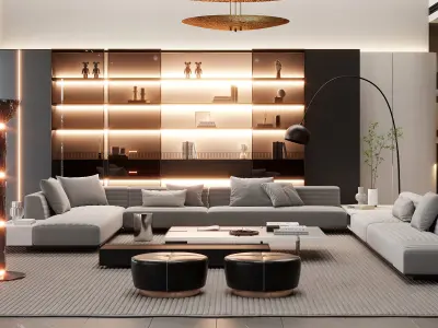  living room  3D model