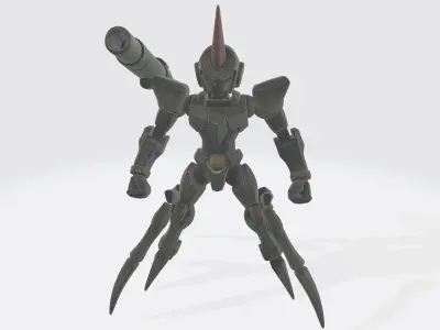 robot laba-laba 3D model