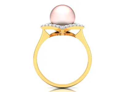 Women Ring  Render 3dm STL OBJ FBX Details 3D print model 379