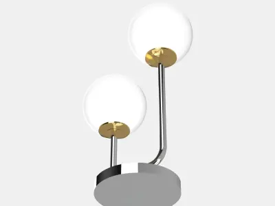 Modern Table Lamp Design 3D model
