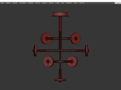 SILENT BRASS TIKO Low-poly 3D model