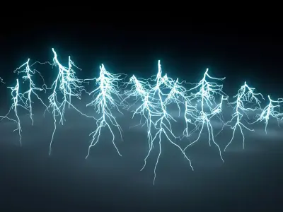 Lightning Pack v27 3D model