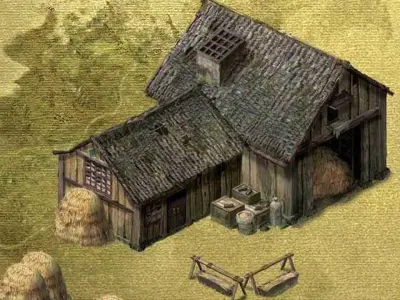 Warehouse - Barn 32 3D model