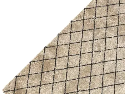 Rug Midyat Beige 160 x 230 cm 3D model