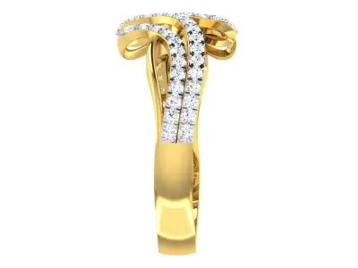 Women Solitaire Engagement Wedding Rings 3D print model buy