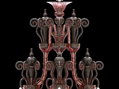 Wired Custom Lighting Adele 3D model