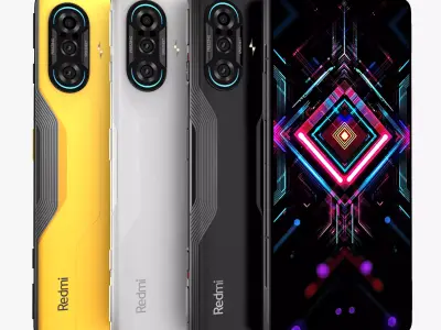 Xiaomi Redmi K40 Gaming Full Color 3D model