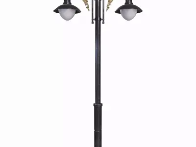 street lamp 2 3D model buy