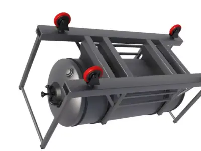 Beer Storage Tank 3D model