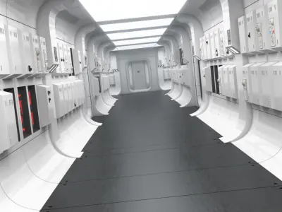 Star Wars Tantive IV Interior 3D model