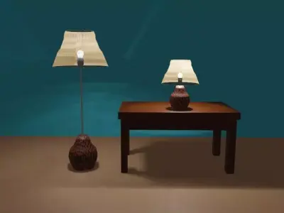 Lamp Shades 3D model