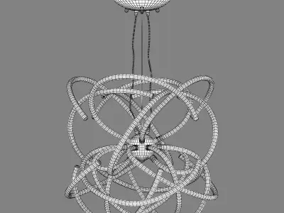 748164 Ciclone Lightstar Chandelier 3D model