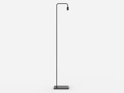 Pipe Floor Lamp Free 3D model