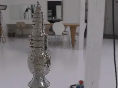 Lamp ornate 2 3D 3D model