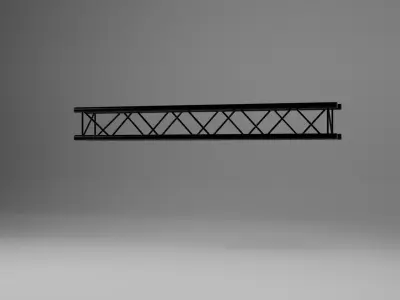 truss quadro system Free 3D model