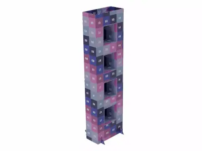 Point of Sale Cardboard Display Stand Texture