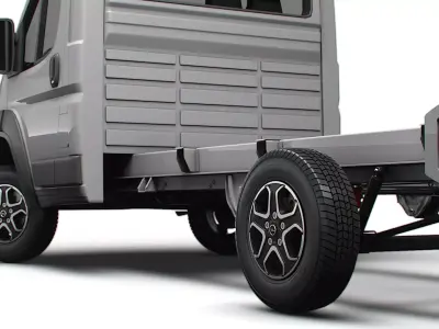 Opel Movano Chassis SingleCab L2 2026 3D model