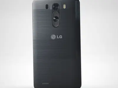 LG G3 Black 3D model