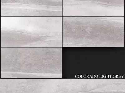 Yurtbay Seramik Colorado Light Grey 3D model
