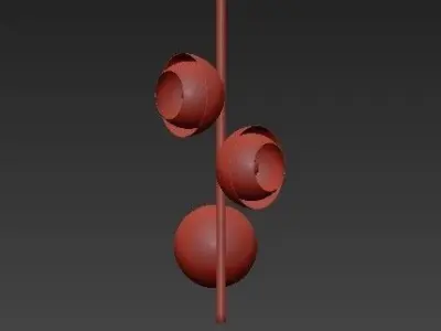 URBAN CEILING LAMP 3D model