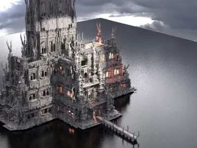 Towers of Cthulhu 3D model