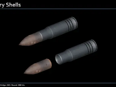 Scifi Turrets Collection 3D Model Pack