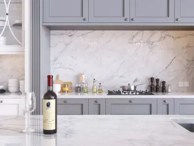 Classic kitchen 3D model