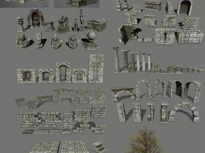  ruin set 