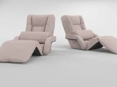 FLOGUOR Foldable Lazy Sofa Bed  3D model