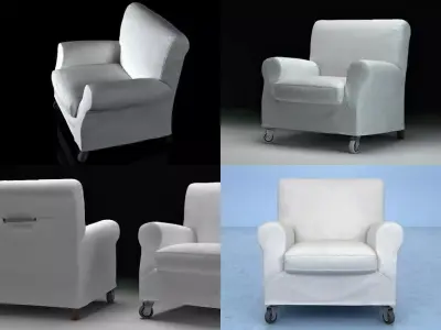 Nonnamaria armchair 3D model