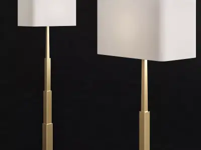 Finley Floor Lamp Arteriors 3D model