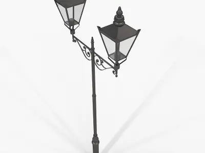 Historical Exterior Lamp Precinct CL65-16 3D model