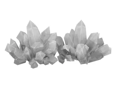 Legacy - Crystal Ore 01 3D model