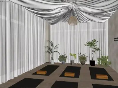 Yoga Studio 3D model