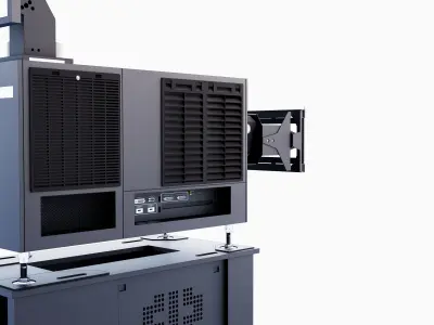 Cinema Projector Sony SRX-R515P Low-poly 3D model