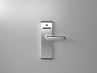 Keycard Lock 3D model
