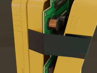 Robot gameboy 3D model