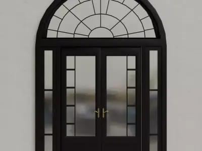 Door Design 2 Low-poly 3D model