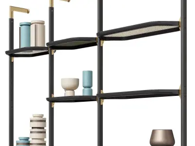 Baxter Libelle shelving 3D model