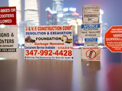 New York Street Props Low-poly 3D model