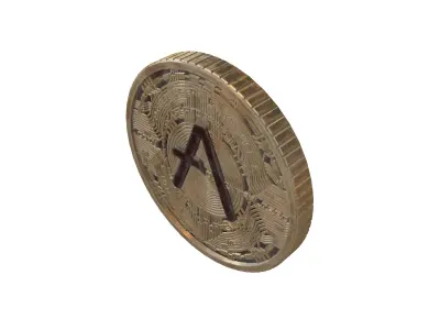 Aave Coin v5 004 3D model